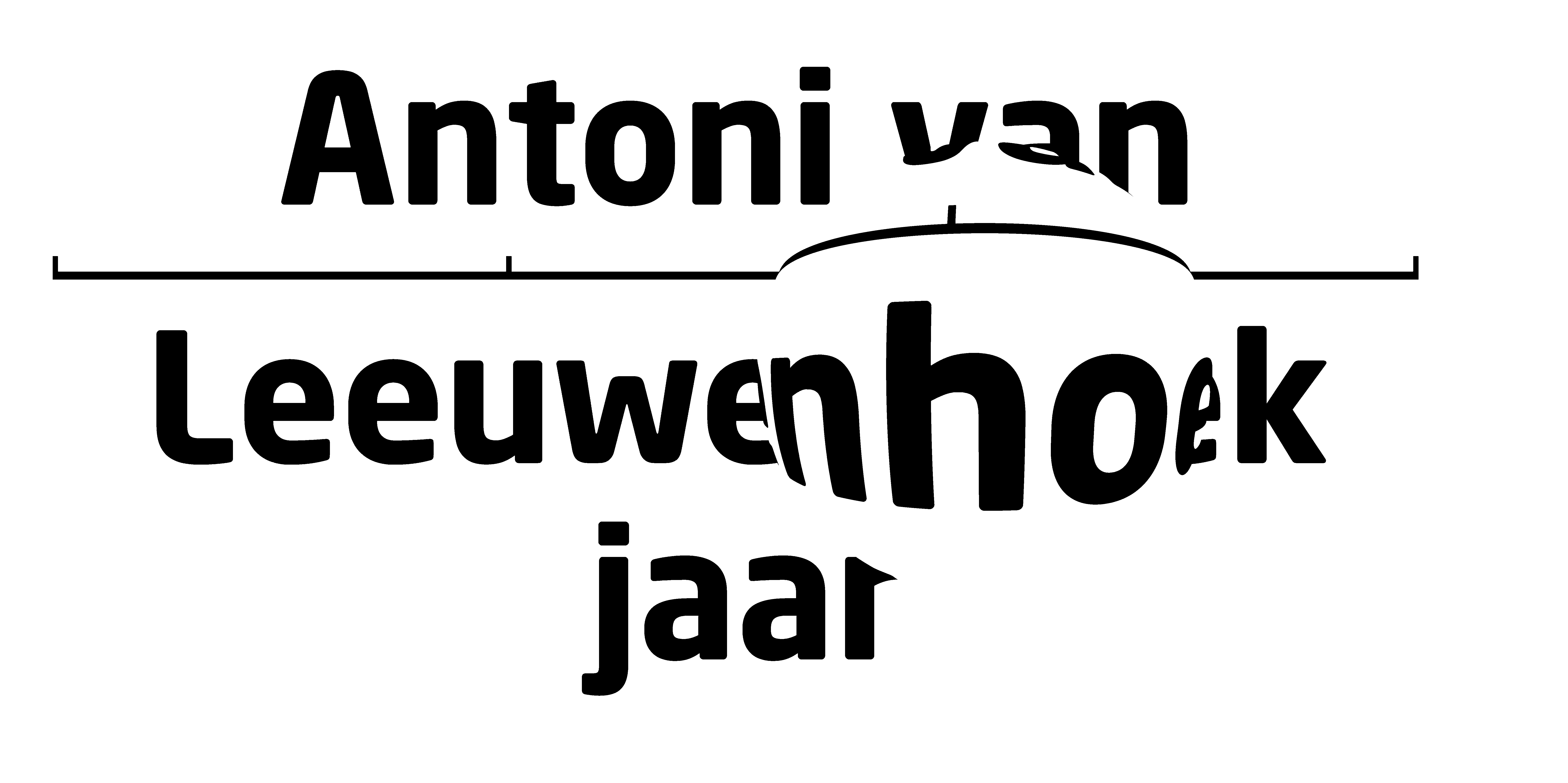Logo Antoni van Leeuwenhoek jaar